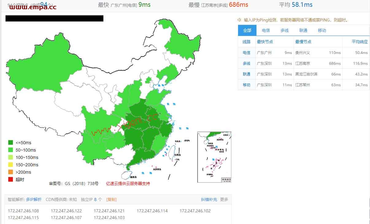 免备案CDN推荐插图9